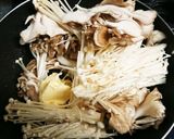 雪国舞茸とえのき茸の胡椒炒め作り方5写真