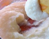 長芋のミルク煮で海老クリームコロッケ風♪作り方5写真