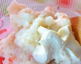 長芋のミルク煮で海老クリームコロッケ風♪作り方7写真