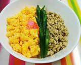 定番美味しい三色丼！作り方6写真