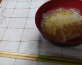 野菜たっぷり★めんつゆ卵スープ作り方3写真