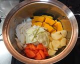 朝御飯にピッタリ☆彩り蒸し野菜☆作り方2写真