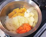 朝御飯にピッタリ☆彩り蒸し野菜☆作り方4写真