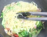 ブロッコリーの簡単ペペロンチーノ♡作り方10写真