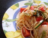 トマトとキムチの冷製パスタ作り方6写真