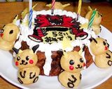 ピカチュウケーキ♡飾りにどうぞ(^^)作り方15写真