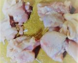 塩糀漬け鶏もも肉と甘栗で根菜の煮物を～作り方3写真