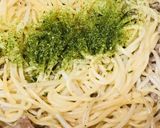 豚肉とキノコの出汁しょう油やきそば作り方3写真