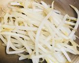 毎日の納豆●納豆ともやし炒めの前菜作り方2写真