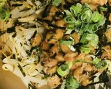 毎日の納豆●納豆ともやし炒めの前菜作り方4写真