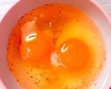 マヨぶっかけ♪辛子明太子のせ卵焼き♪作り方3写真