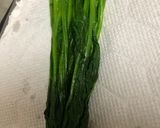 ほうれん草の胡麻和え作り方1写真