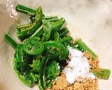 こごみの胡麻和え作り方3写真