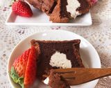 ホイップマリームで夜の♡ココア生パウンド作り方10写真