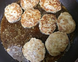 俺流！えのき茸たっぷりの和風ハンバーグ作り方6写真