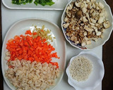 あたただしで根菜としらすの炊き込みご飯作り方1写真