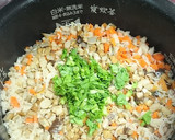 あたただしで根菜としらすの炊き込みご飯作り方4写真