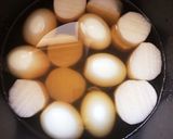 ご飯ジャーで簡単におでんの大根とたまご作り方1写真