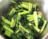 小松菜の簡単蒸し煮作り方4写真