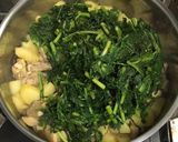 鶏肉と春菊と馬鈴薯のオイスターソース炒め作り方9写真