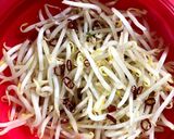アサリのむき身とモヤシの焼きそば作り方1写真