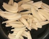 蓮根と豚バラの炒め物作り方3写真