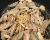 蓮根と豚バラの炒め物作り方8写真