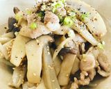 蓮根と豚バラの炒め物作り方9写真