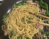 妄想周ちゃんパスタ・菜の花の春パスタ作り方8写真