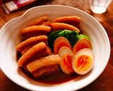 柔らかジューシー豚バラブロックと卵の煮物作り方9写真