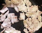 先にかた焼き麺にして♡ふっくら塩焼きそば作り方7写真