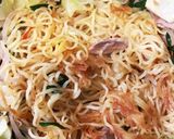 先にかた焼き麺にして♡ふっくら塩焼きそば作り方10写真