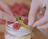 摘みたてベリーのジャースイーツ作り方18写真