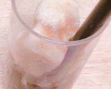 コーヒーゼリー入ꕤ氷ミルクꕤカフェラテꕤ作り方9写真