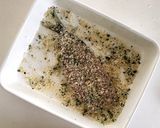 オイル漬け魚のハーブパン粉焼き作り方1写真