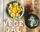 納豆アボカドキムたま丼作り方4写真