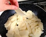 チーズじゃがいも玉ねぎの重ね焼き作り方2写真