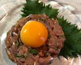 アジのユッケ風&骨せんべい作り方7写真