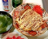 低糖質！材料少なめ！簡単！お好み焼き♡作り方4写真