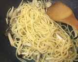 松茸の風味！永谷園お吸いもので和風パスタ作り方4写真