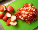 ノンオイル❀苺ミルク味のおからパウンド❀作り方1写真