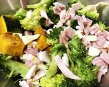 茹で野菜&ハサミで…スピードサラダ！作り方1写真