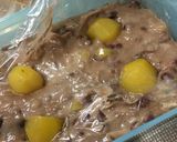 蕎麦蒸し羊羹　レンジで作り方4写真
