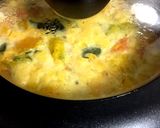 食べごたえ◎かぼちゃと人参のオムレツ作り方7写真