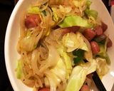 マッスルウィンナーと野菜炒め作り方4写真