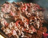 牛肉とさつまいもの煮物作り方3写真