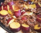 牛肉とさつまいもの煮物作り方6写真
