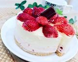 苺だらけのレアチーズケーキ作り方11写真