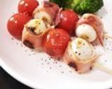 ✾うずらの卵とミニトマトの串刺焼✾作り方5写真