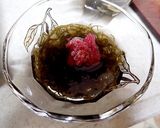 もずく酢叩き梅おかか乗せ作り方3写真